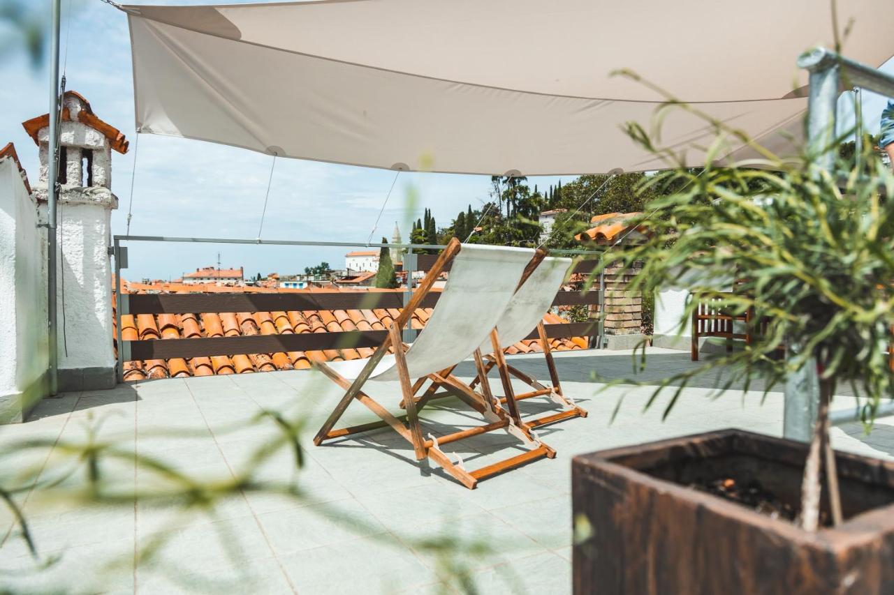 Kat-Y Terrace With Excellent View Appartamento Pirano Esterno foto